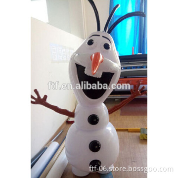 2016 Hot christmas olaf custom inflatable snowman high quality toys